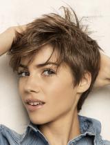 Short Messy Hairstyle by Fabio Salsa