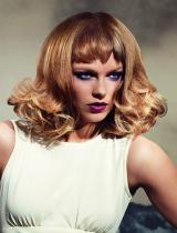 Long  Fringe Hairstyle by Dessange Paris