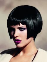  Black Bob Hairstyle by Dessange Paris