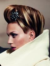 Blonde Glamourous Hairstyle by Dessange Paris