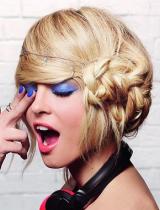 Blonde Glamourous Hairstyle by Camille Albane