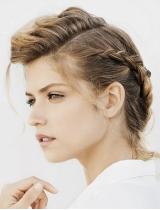 Medium  Plaited Hairstyle by Franck Provost