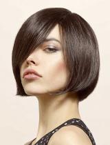 Short Black Hairstyle by Tchip Coiffure