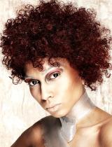 Medium Brown Afro Hairstyle by 3thirty Hair and Beauty