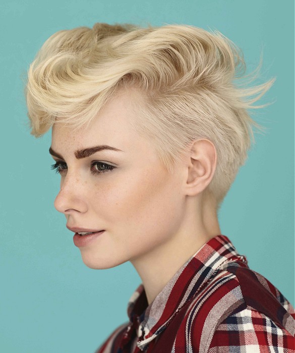 Saks Short Blonde Hairstyles