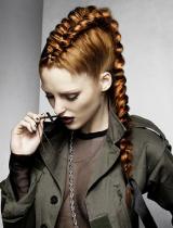 Red Straight Hairstyle by Schwarzkopf