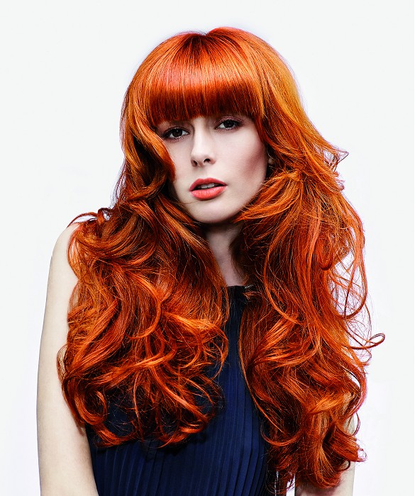 Hairdreams Long Red Hairstyles