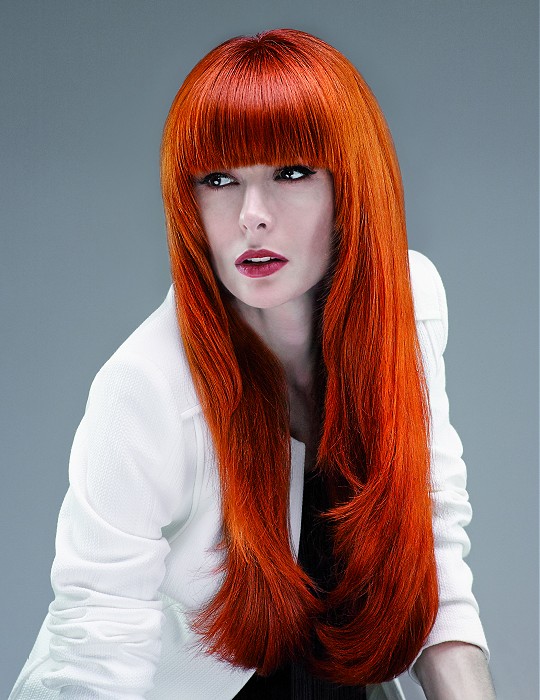 Hairdreams Long Red Hairstyles