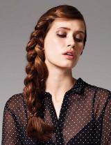 Long  Plaited Hairstyle by Jean Louis David