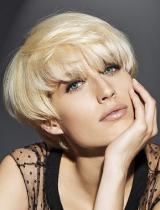 Blonde Fringe Hairstyle by Franck Provost