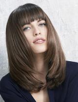 Long Fringe Hairstyle by Fabio Salsa