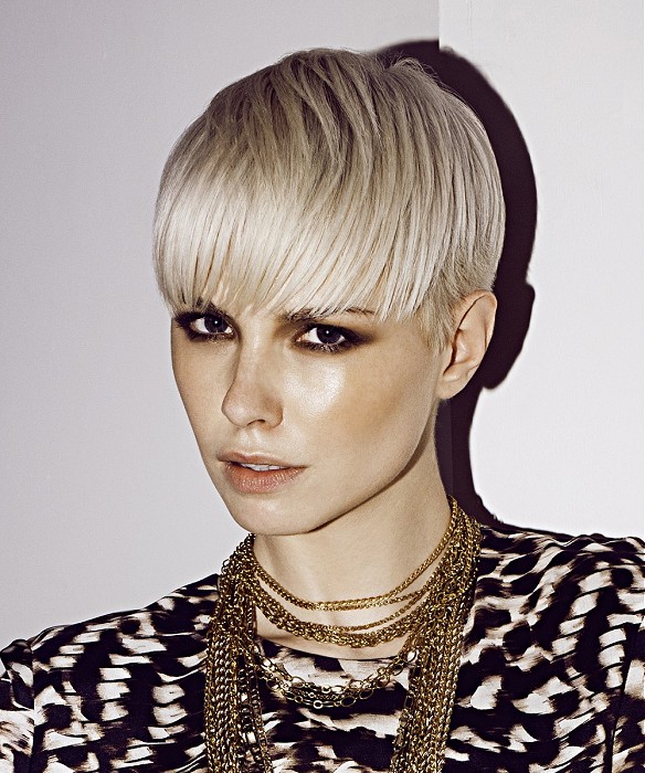 Z.one Short Blonde Hairstyles