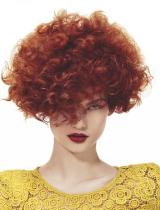 Red Curly Hairstyle by Schwarzkopf