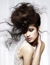 Brown Messy Hairstyle by Royston Blythe