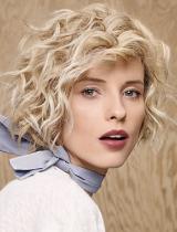 Short Wavy Hairstyle by Camille Albane