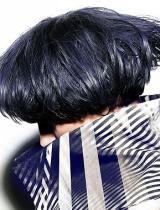 Short Black Volumous Hairstyle by Schwarzkopf