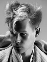 Mens Short Blonde Hairstyle by Peter Prosser