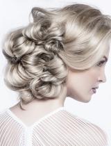 Medium  Updo Hairstyle by Lanza