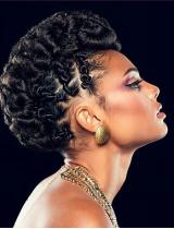 Black Sculptured Hairstyle by SimSim