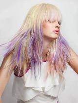 Purple Hairstyle by Studio T