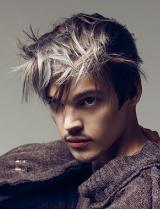 Mens Short Brown Hairstyle by Sassoon