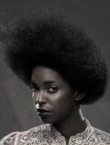 Black Sculptured Hairstyle by The Egg Salon