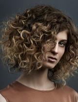 Blonde Curly Hairstyle by Mob Salons