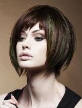 Medium Brown Bob Hairstyle by Yoshiko Hair