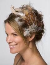 Medium Fascinator Hairstyle by Web Collections