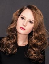 Long Brown Wavy Hairstyle by Cebado