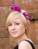 Fascinator Hairstyle by Web Collections