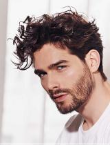 Mens Curly Hairstyle by Fabio Salsa