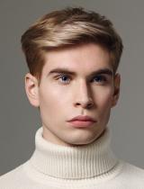 Mens Blonde Hairstyle by Sassoon