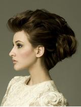 Medium Brown Top-Knot Hairstyle by Paterson SA