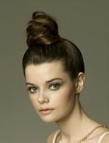 Medium Brown Top-Knot Hairstyle by Paterson SA