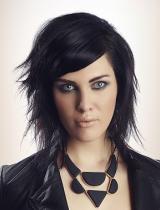 Black Volumous Hairstyle by XYZ Coiffeur Crateur