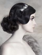 Black Wedding Hairstyle by Vivienne Mackinder