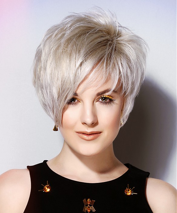 L Salon Short Blonde Hairstyles