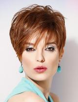 Short Red Hairstyle by L Salon