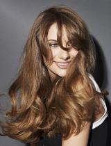 Long Brown Wavy Hairstyle by Franck Provost