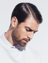 Mens Short Black Hairstyle by Raffel Pages