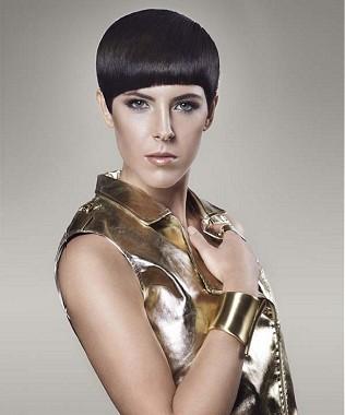 Short Coloured Hairstyle by Schwarzkopf