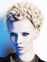 Short  Sculptured Hairstyle by Hooker & Young