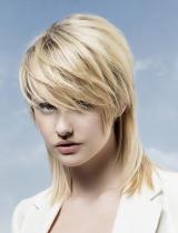 Long Layered Hairstyle by Saint Algue