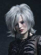 Long Grey Hairstyle by Equipe Vittorio