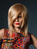 Long  Choppy Hairstyle by Raffel Pages