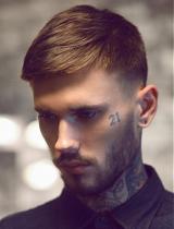 Mens Short Red Hairstyle by Paul Gehring