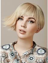  Blonde Bob Hairstyle by Tchip Coiffure