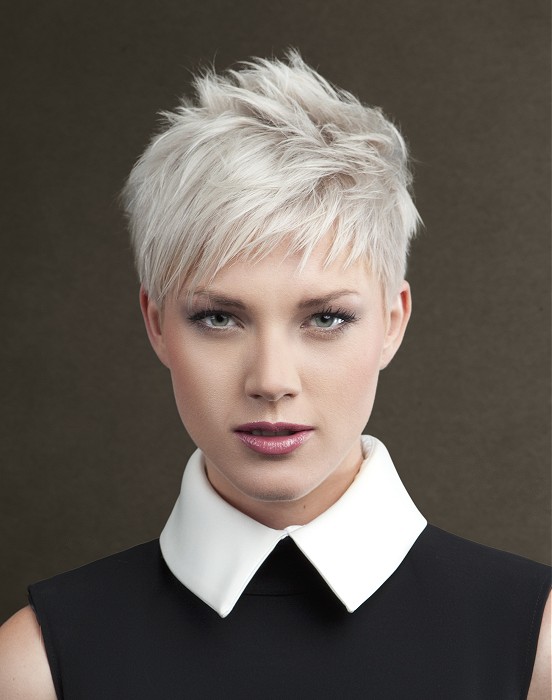 Sank Short White Hairstyles