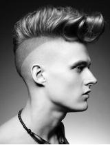 Mens Short Blonde Hairstyle by Corcorz Hair